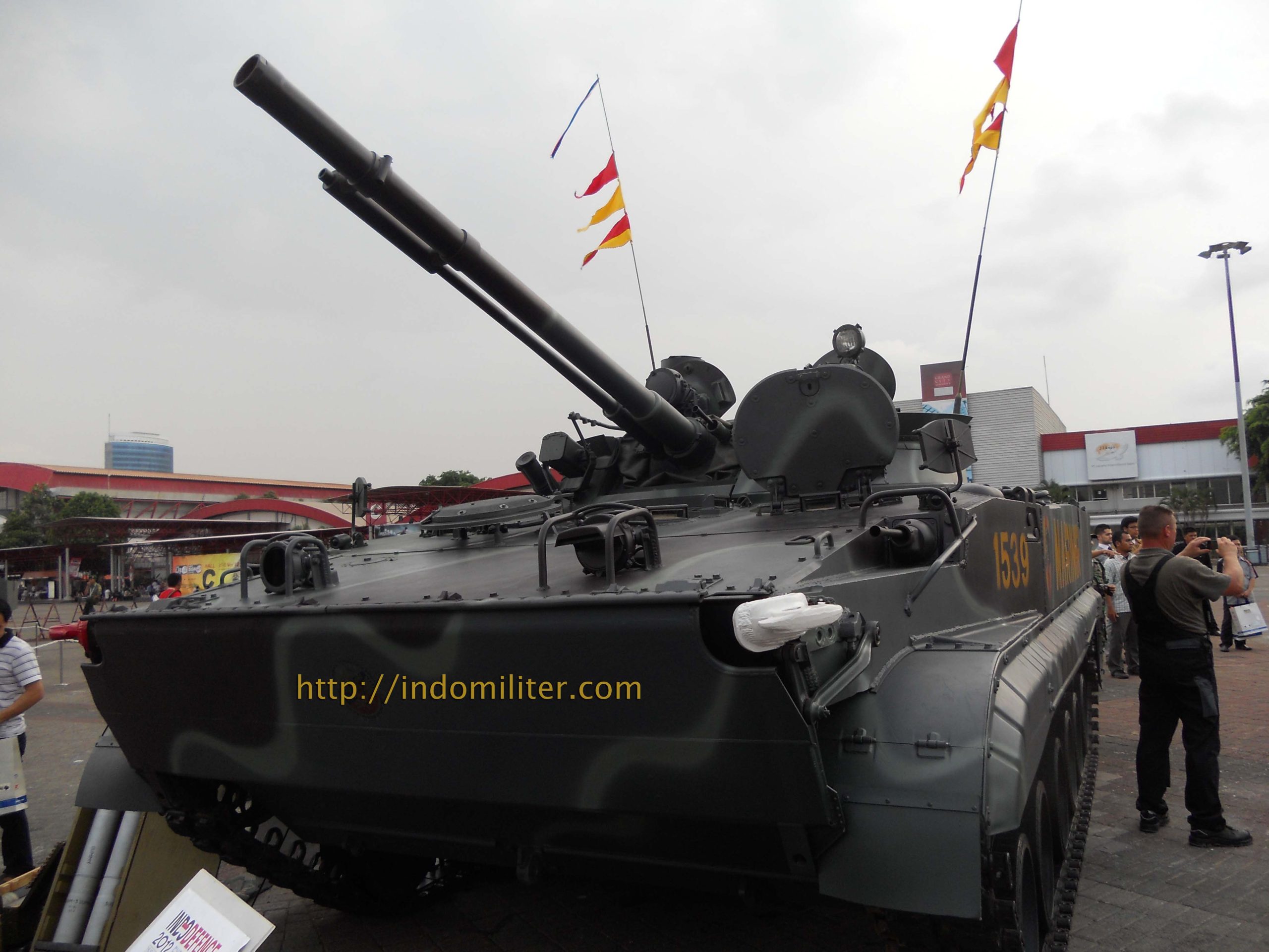 Bmp3f BMP-3F : Tank Amfibi “Kelas Berat” TNI-AL - Indomiliter - Support Our ...