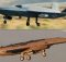 Desain drone loyal wingman taktis Collaborative Combat Aircraft di landasan pacu militer Amerika Serikat.