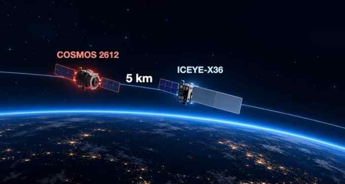 Earth Rotation Parameters Manuver 'Shadowing' di Orbit: Satelit Militer Rusia Kosmos-2612 Pepet ...